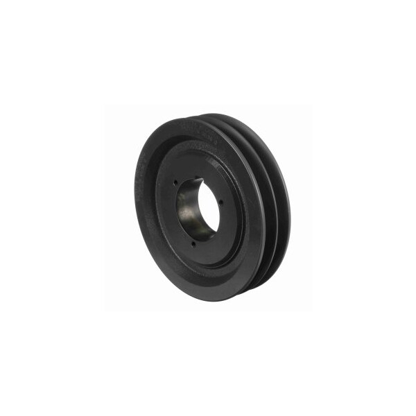 B5V Type 4 Web Multiple Sheave, 1/2 to 1-15/16 in Split Taper Bore, 7.68 in OD, 2 Grooves